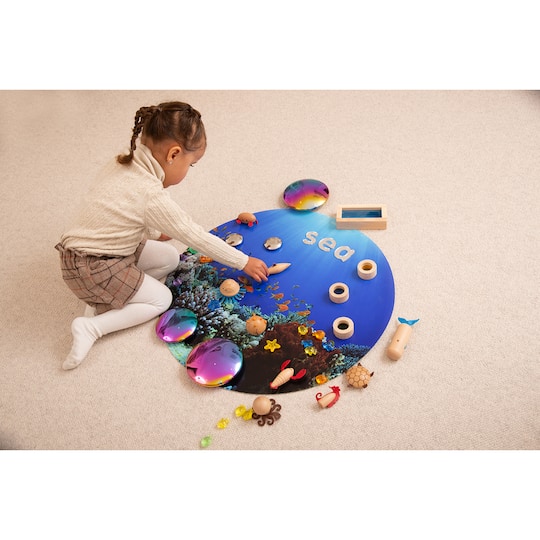 TickiT® 24.5" Under the Sea Discovery Play Mat